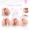 SAVILAND Natural Cuticle Oil Pen: 6PCS Revitalizing Cuticle Oil for Nails with Vitamin E Repaired Cuticles Overnight Cuticle Softener Nail Strengthener Protector for Damaged Skin Thin Nail