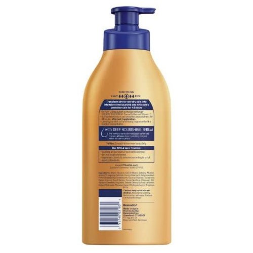 NIVEA NIVEA Cocoa Butter Body Lotion with Deep Nourishing Serum, 20 Fl Oz