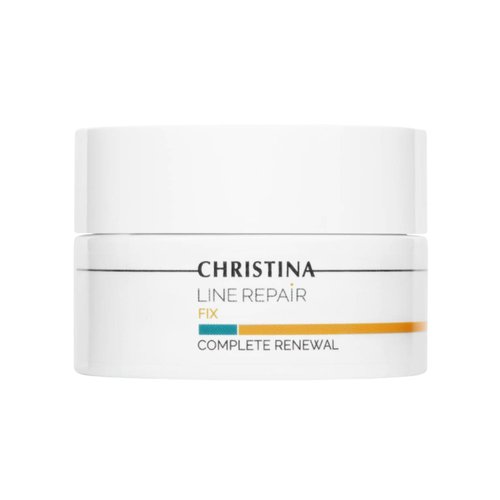 Christina Line Repair Complete Renewal Cream with Glycolic Acid | Anti-Aging AHA Face Repair Cream | Aquaderm Complex for Wrinkle Reduction, Elasticity Boost, and Even Skin Tone 50ml