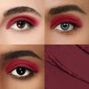 Color Mirror Longwear Cream Eye Shadow Sticks(71 Cranberry Matte),Smudge-Proof, Waterproof Eyeshadow,Silky Formula With Makeup Brush,Red Eyeshadow Stick