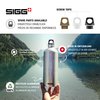 SIGG - Aluminum Water Bottle - TravellerWhite - Climate Neutral Certified - Suitable For Carbonated Beverages - Leakproof & Lightweight - BPA Free - 34 oz