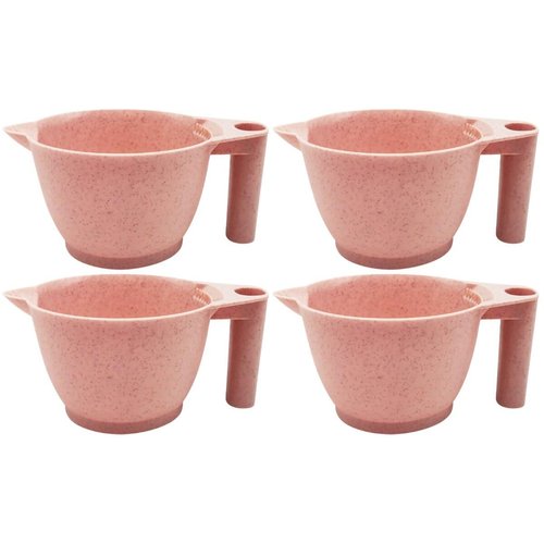 minkissy 4 Pcs Hair Dye Tools Hair Bowl Hair Tint Bowl Salon Hair Color Bowl Colorful Bowl Mixing Bowl Hair Dye Bowl Color Bowls for Hair Salon Hair Color Mixing Bowl Tint Bowl Set