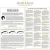 Arches & Halos Water Resistant Firm Hold Brow Gel - Clear - Waterproof Eyebrow Gel for Shaping and Styling - Quick-Setting, Long-Lasting Brow Sculpt - Soft, Lightweight, Non-Sticky Formula - 0.106 oz