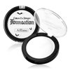 Goth White Face Body Paint Makeup Foundation, DE'LANCI Professional Semi-matte White Foundation Makeup, Smudge-Proof White Face Paint Foundation for Halloween Clown Joker SFX Zombie Monster Costume
