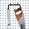 Menecor 5PCS Pegboard Drill Holder Pegboard Double Hooks Drill Hook for Drill,Accessories Bag,Other Power Tools etc