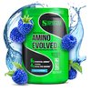 Species Nutrition Amino Evolved EAA & BCAA Powder, Fermented Amino Acids, Branched Chain Amino Acid Muscle Recovery & Endurance, Pre & Post Workout Supplement (Blue Raspberry, 30 Servings)