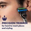 Gillette ProGlide Razor Refills for Men, 5 Bladed Razor for a Close Shave, with Precision Trimmer and Lubrastrip, 12 Razor Blade Refills