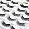 Eliace Lashes 30 Pairs | Luxury 6D Mink Eyelashes Wholesale Bulk 10 Styles Mixed - Professional Makeup Fake Eyelashes Cat Eyes & Full Fluffy False Eyelashes Natural Mink Strip Lashes Pack