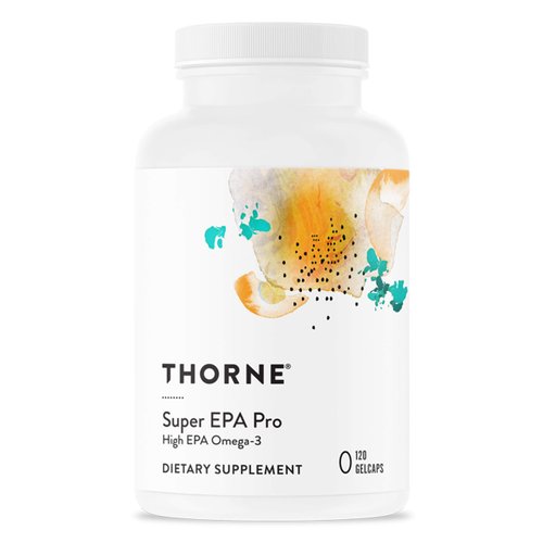 Thorne Super EPA Pro - Omega-3 Fish Oil with High Concentration EPA - Promotes Blood Lipid Suppor...