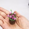 Miniature Flowers, Nice Appearance Miniature Dollhouse Plants for Dollhouse for Home
