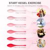 Jannsk Kegel Women's Fitness Ball, Recommended by Doctors for Pelvic Floor strengthening and Tightening Exercises, Basic and Advanced Kegel Fitness Products