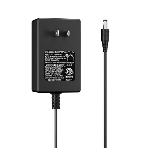 12V 3A Power Supply Adapter with ETL Certificate,GINGSOW AC 100-240V to DC 12V LED Driver Max 36W 5.5MM x 2.1MM DC Output Jack with 1.5M Long Cable for LED Strip Light, CCTV Security System, Router
