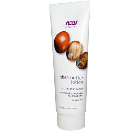 Now Solutions Shea Butter Lotion Intense Repair (118ml, Paraben and SLS Free,...
