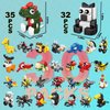 Kids Party Favors 30 Packs Animals Building Blocks Set - 758 PCS Building Blocks Toy for Classroom Prizes Stocking Stuffers Game Rewards Party Favors Treasure Box Toys