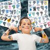 100 PCS Two Nado Tornado Temporary Tattoos 2nd Themed Birthday Party Decorations Supplies Favors Décor Funny Weather Second Twonado Tattoo Stickers Gifts For Game Boys Girls Classroom School Prizes