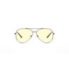 GUNNAR - Premium Gaming and Computer Glasses - Blocks 65% Blue Light - Maverick, Gunmetal, Amber Tint