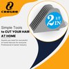 Clipper Guards for Wahl 10 12 14 16 18 20 Hair Clipper Guards 6pcs Extra Long Clipper Guard Attachments 2.5 Inch Clipper Guides Multiple Sizes Universal 2.5", 2.25", 2", 1.75", 1.5", 1.25" (Gray)