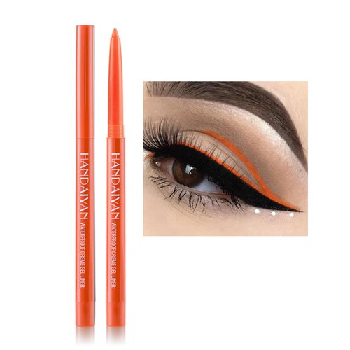 Kyannkara Liquid Eyeliner Waterproof Colorful Matte Glitter Neon Eyeliner Pencil Pigmented Smudgeproof Long Lasting Gel Eye Liner (Y06)