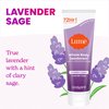 Lume Whole Body Deodorant - Invisible Cream Tube - 72 Hour Odor Control - Aluminum Free, Baking Soda Free, Skin Safe - 3.0 ounce (Pack of 2) (Lavender Sage)