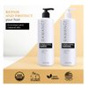 Damanci Hydrating Shampoo and Conditioner Duo, Sulfate Free Shampoo and Conditioner for Dry Hair, with Keratin and Collagen, Paraben and Salt Free, Travel Size (2.3 oz)