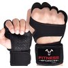 FITNESS FORCE Ventilated Gym Gloves for Men with Built-in Wrist Support for Workouts Weightlifting Gloves Workout Gloves for Women Exercise Fitness Gloves Perfect for Powerlifting, Cross Training