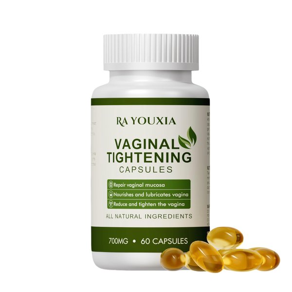 Ra Youxia Vaginal Tightening Pills - 60 Capsules | Vaginal Moisturizer with Sea Buckthorn Oil | Promotes Elasticity, Moisture & pH Balance | Relieves Dryness & Odor