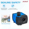 JAJALE 93 GPH Submersible Water Pump Ultra Quiet for Pond,Aquarium,Fish Tank,Fountain,Hydroponics