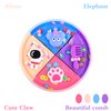2 Pack Four Color Slime Toy - Candy Bag Packaging Butter Slime with Eight Cute Charms Included,Super Soft & Non-Sticky,Educational Stress Relief Toy,Birthday Gifts for Girl and Boys.
