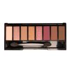 YMH BEAUTE 8 Color Eyeshadow Palette with Applicators, High Pigment Matte Shimmer Neutral Smoky Eyeshadow Palette, Cruenlty Free