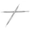 2-in-1 Pimple Extractor Removal Tools - Professional Blackhead Remover Popper Tools - Acne Comedone Tool for Face Nose [2 Pack]