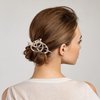 Minkissy Golden Vintage Irish Knot Metal Hair Pins, Slide Clips and Barrettes For Women
