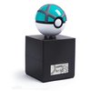 Pokémon Poké Ball Authentic Replicas - Realistic, Electronic, Die-Cast Poké Ball with Display Case Light Features - by The Wand Company (Net Ball)