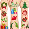 Christmas Temporary Tattoos, Christmas Fake Tattoos Stickers, Christmas Party Favors, Christmas Party Supplies Favors Holiday Decors, Christmas Gift for Girls Boys Kids Adults
