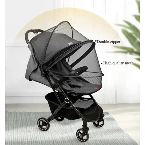 Wanderbaby - Mosquito Net Universal Stroller Netting - Mosquito Netting for Strollers - Durable Stroller Netting - Double Zipper Design Netting
