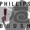 Phillips Brush Ruby Red Light Touch 6 Hair Brush - Part of the Gem Collection