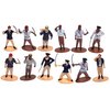 Zugar Land Pirate Toy Miniature Figures Playset - 12 Pack (3") Assorted Weapons, Crewmates, Accessories, Caribbean Theme, Great Toy for Kids and Party Favor, (Pirate, 12 Pack)