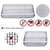 Eazy2hD 4 Pack Flying Insect Screen for RV Refrigerator Vents, RV Furnace Vent Cover,RV Furnace Bug Screen for Camper Vents