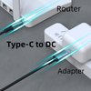 HIEbee USB C to DC 5.5mm x 2.1mm Power Cable, USB C Input to DC 20V Output Charging Cable, Used in Conjunction with PD Charger and PD Mobile Power Bank, with a Maximum Output of DC 20V 5A(6.6ft)