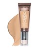 Revlon Liquid Foundation, Photo Ready Candid Glow Face Makeup for Sensitive and Dry Skin, Longwear Sheer-Medium Coverage with Natural Glow Finish, 240 Natural Beige, 0.75 Oz