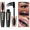 Secret Xpress Control 4D Silk Fiber Lash Mascara, Lengthening and Thick, Volume, Long Lasting, Smudge-Proof, All Day Full, Long, Thick, Smudge-Proof Eyelashes
