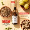 Fable and Mane Hair Oil - HoliRoots Strengthening Serum for Damaged, Frizzy Hair with Ashwagandha, Castor Oil & Scalp Treatment - 1.8FL oz