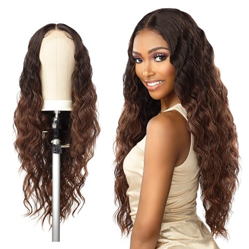 Sensationnel Butta Lace Front Wigs - Butta unit 26 extra wide 5 inch deep part synthetic wig preplucked hairline HD lace with Babyhair - Butta unit 26 (2)