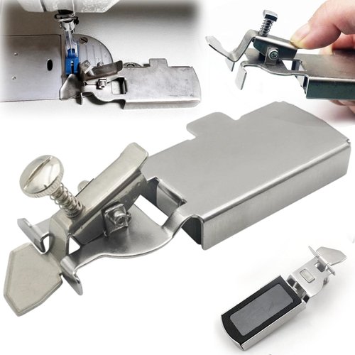 Lebmoich Buddy Sew Magnetic Seam Guide, BuddySew Magnetic Seam Guide for Sewing Machine, Seam Guide Ruler, Universal Sewing Machine Attachments for All Sewing Machine (1pcs)