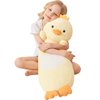 HAIJUNYA 36” Long Duck Plush Body Pillow, Kawaii Cute Yellow Ducks Stuffed Animals, Hugging Squishy Pillow Soft Plushies Toy, Gifts for Girls and Boys Valentine's Day, Birthdays