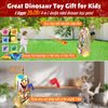 4-in-1 Dinosaur Toss Game for Kids 3-5 4-8 Axe Throwing Ring Toss Bean Bag Cornhole Game Set, Indoor Outdoor Backyard Toys for Toddlers Birthday Party Activities, Boys Gifts Easter Christmas