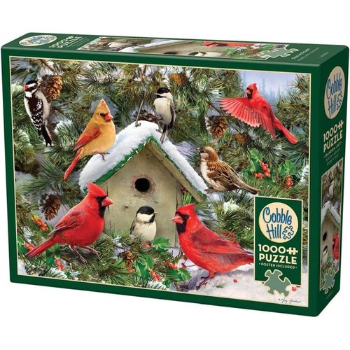 Cobble Hill 1000 Piece Puzzle - Festive Feast - Sample Poster Included