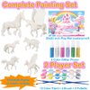 Yileqi Unicorn Painting Kit - Paint Craft for Girls, Arts and Crafts for Kids Age 4-9 - DIY Unicorn Party Favors and Activities