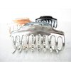 Generic Rose gold silver or dark silver tone metal hair claw clip SET A (Primary color: Gold), 1 Count (Pack of 1)