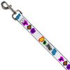 Dog Leash Punk You White Full Color 4 Feet Long 1.5 Inch Wide