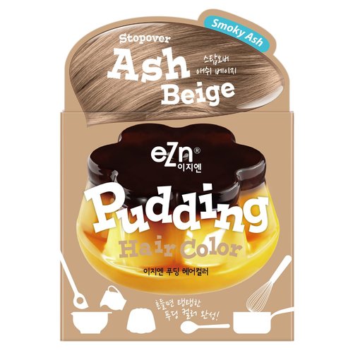 eZn Pudding Hair Dye Ammonia Free Semi-Permanent Self Hair Dye DIY Kit included contain Keratin M...